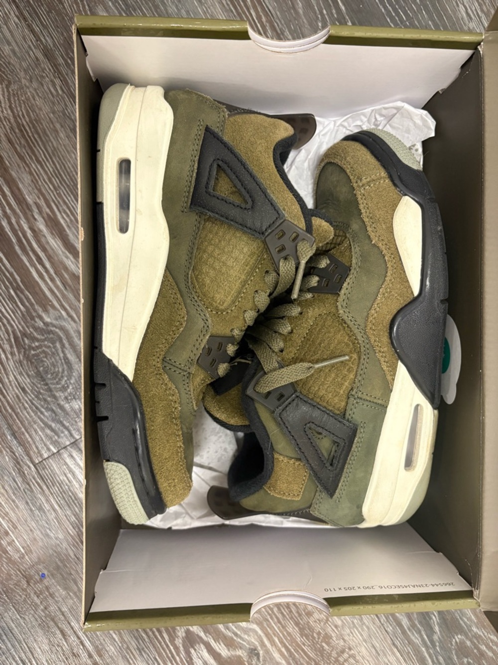 Jordan 4 Retro. Gently used, in original box